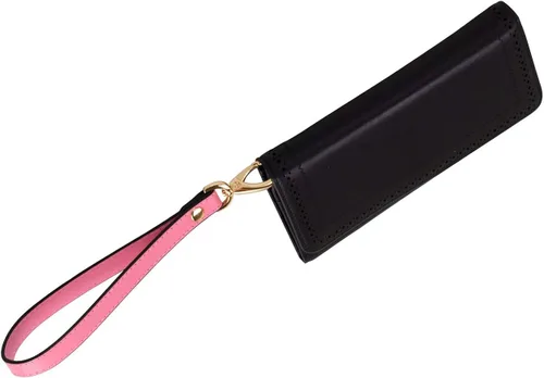 Vista 2 de Allzedream - Correa de pulsera de cuero genuino de repuesto para bolso de mano con llave