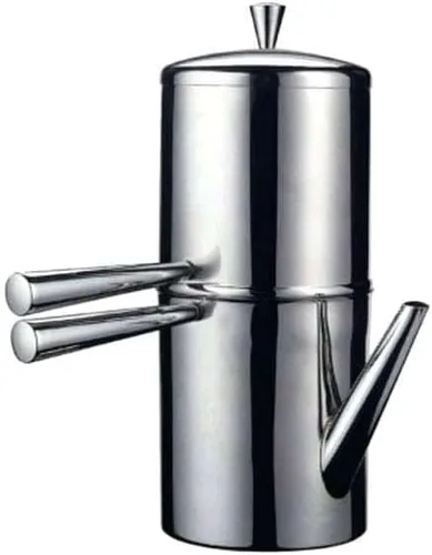 Vista 6 de Ilsa Cafetera napolitana, acero inoxidable, plata, 1-2 tazas