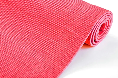 Vista 6 de Tapete multiusos para yoga y ejercicios, con correa de transporte, alta densidad, antidesgarros, YOGAPVC-PUR de Mind Reader