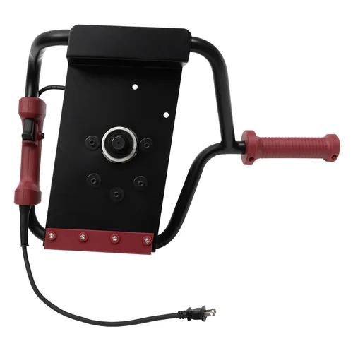 Vista 5 de 1500W 1.6HP Electric Post Hole Excavadora de extensión con brocas de 5.91 pulgadas y 3.94 pulgadas Excavadora eléctrica para plantar vallas