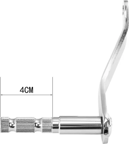 Vista 3 de TCT-MOTORPARTS Brazo de palanca de cambios cromado para Harley Softail Slim FLS 2007-2017