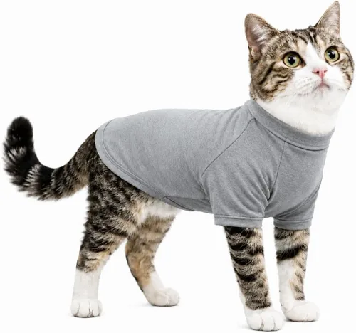 Vista 55 de Lovelonglong Sudadera para perro, otoño, invierno, clima frío, camisetas para perros pequeños, medianos y grandes, ropa de chihuahua, color negro, XS