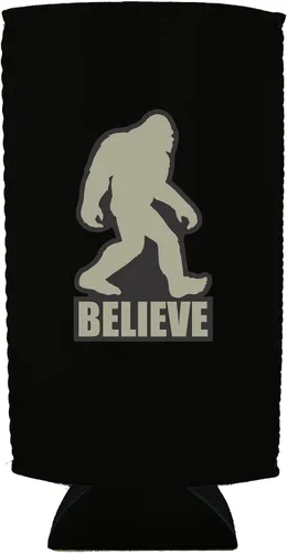 Vista 2 de Bigfoot Believe 24/25oz. Can Coolie (negro)