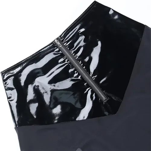 Vista 7 de Alt Skirt for Women Gothic Emo Mini Skirts Black Y2K E Girl Mall Goth Girl Aesthetic