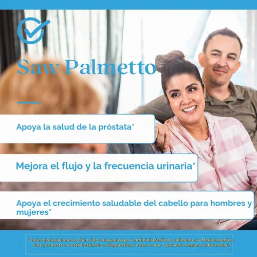 Vista 6 de Doctor's Best Best Saw Palmetto Extract (320 mg), cápsulas de cápsula blanda, 60