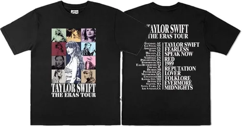 Vista 3 de Camiseta Taylors Swifts, camiseta de regalo para fanáticos del cantante, regalo para los fanáticos de Taylors Swifts