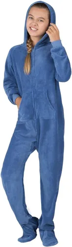 Vista 44 de Footed Pajamas - Pijama de una pieza de chenilla para niños pequeños Enterizo de pijama de una pieza para niños y niñas Unisex