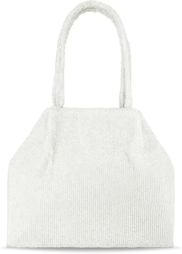 Vista 9 de Aheli Potli - Bolsas de noche para mujer, bolso étnico de novia con cordón (P68), Oro