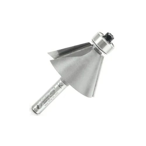 Vista 7 de Amana Tool - Chaflán con punta de carburo 49400 45° x 1-1/4 de diámetro x 1/2 x 1/4 "vástago