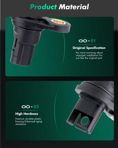 Vista 4 de SCITOO S119044012Z Sensor de posición del cigüeñal para BMW para 328i 2007-2013 para 335i 2007-2010 para X3 2007-2012 para 128i 2008-2013 para 528i