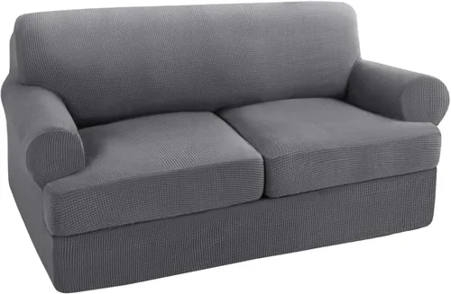 Vista 70 de Turquoize Funda para sillón con cojín en forma de T para sala de estar, funda elástica para sofá, funda suave para sillón, fundas de muebles