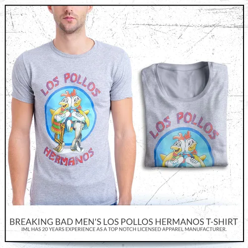 Vista 5 de Breaking Bad playera de hombre con inscripción Los Pollos Hermanos
