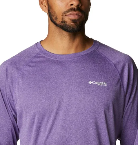 Vista 5 de Columbia PFG Terminal Tackle Heather - Camiseta de manga larga para hombre