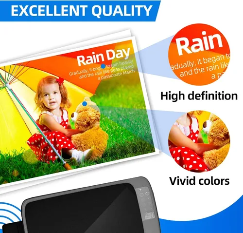 Vista 6 de 67XL - Cartuchos de tinta negra de repuesto para HP Ink 67xl para impresora DeskJet 2752 2710 2755 2722 2720 Plus 4100 4152 4158 Envy 6055 6052 6022