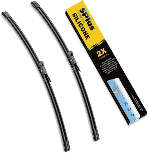 Vista 29 de 5 PLUS® Limpiaparabrisas de silicona de 15+15 pulgadas de repuesto para JEEP Wrangler 2017 2016 2015 2014 2013 2012 2011 2010 2009 2008 2007