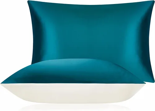 Vista 8 de DISANGNI Funda de almohada 100% seda de morera, utilizada para cabello y piel, funda de almohada de seda de un lado