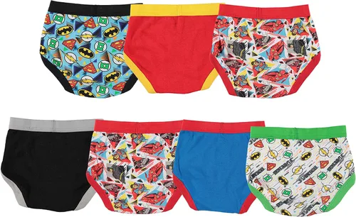 Vista 2 de DC Comics Multipacks de ropa interior para niños de la Liga de la Jus