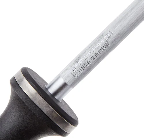 Vista 3 de Zwilling Aceros y Sacapuntas Acero para Afilar (Mango Sintético, Negro) 9.1 in