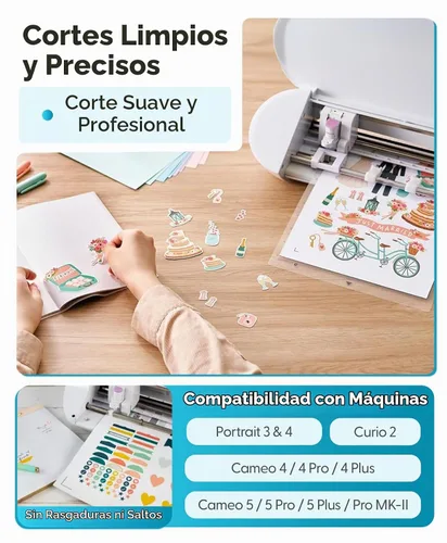 Vista 4 de Silhouette America 2mm, Cuchilla de corte profundo para Cameo 4 y Portrait 3