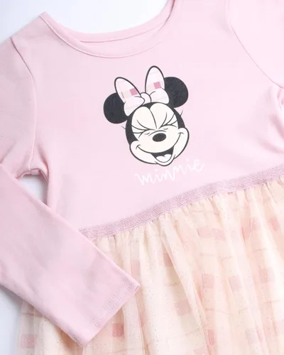 Vista 3 de Disney Vestido Encanto para niñas Vestido Mirabel Encanto para niñas Vestido tutú de princesa para niños pequeños (tamaños 2T-6X)