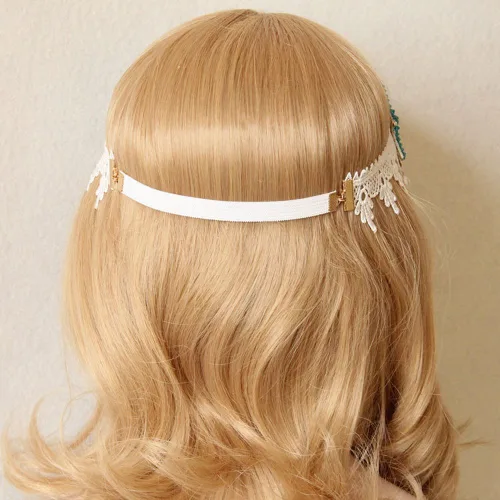 Vista 4 de Bodermincer Diadema de sirena, estrella de mar y estrella de mar, accesorios para el cabello, disfraz de sirena, horquilla de medusa, diadema