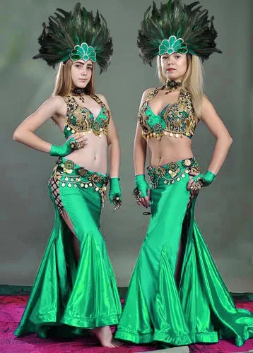Vista 20 de HOMELEX Tocado de plumas negras para mujer, accesorios de carnaval caribeño