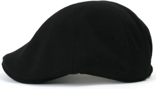Vista 3 de ililily Gorra plana de algodón suave Newsboy Ivy Stretch Fit Driver Hunting Hat