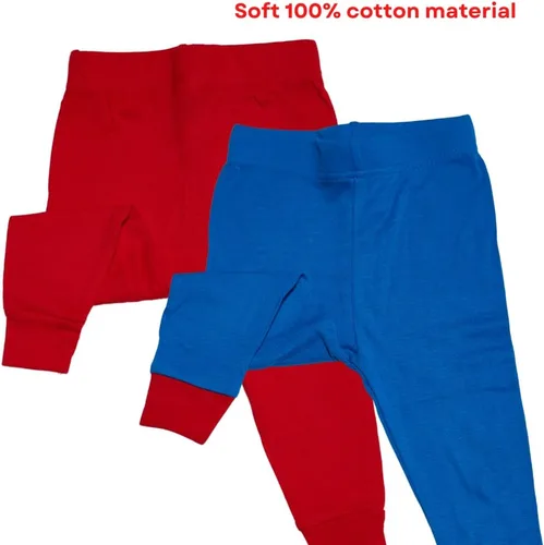 Vista 7 de Marvel Spiderman Pajamas Set, 4 Piece Sleepwear for Toddlers and Little Kids, Sizes 18M & 2T