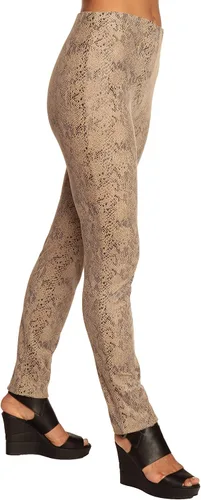 Vista 3 de LIOR PARIS 350L Snake Print Pull On Pantalones de vestir para mujer trabajo casual