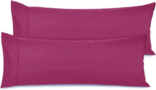 Vista 65 de Nestl - Juego de 2 fundas de almohada de microfibra azul playa tamaño Queen, 20 x 30 pulgadas