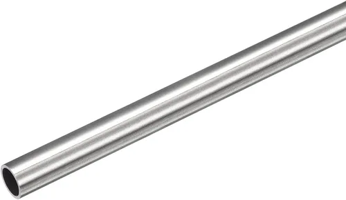 Vista 64 de uxcell Tubo capilar del acero inoxidable 304, tubería gruesa del metal de la longitud de la pared de 820.2 ft m del OD 18.0 ft m x 0.7 ft m