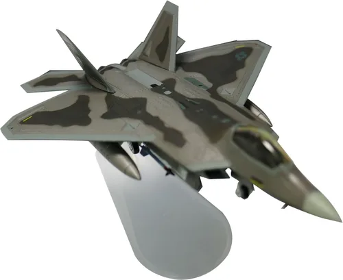 Vista 2 de USAF F-22 Raptor 1/100 Modelo de aeronave fundida a presión (Modo Basta)
