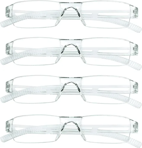 Vista 16 de LifeArt 2/4 pares de anteojos de lectura, anteojos con filtro de luz azul, anteojos para computadora para hombres y mujeres, marco de anteojos