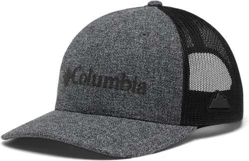Vista 4 de Columbia - Gorra de malla para mujer con cierre a presión, alta, color Grill HeatherWeld, talla única