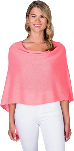 Vista 24 de CLAUDIA NICHOLE by Alashan Poncho estilo vestido, 100% cachemira Ejército/1032