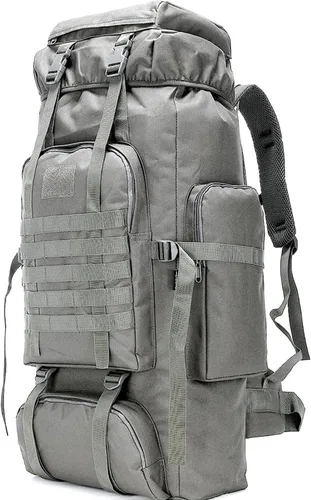 Vista 11 de King'sGuard 70L Camping Hiking Backpack for Men Women Large Military Tactical Backpack Molle Rucksack Backpack for Outdoor