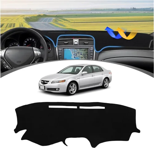 Vista 80 de FIILINES Cubierta para tablero Compatible con Mazda 3 2010-2013 Accesorios Tapete para tablero para Mazda 3 Accesorios Tapete para salpicadero
