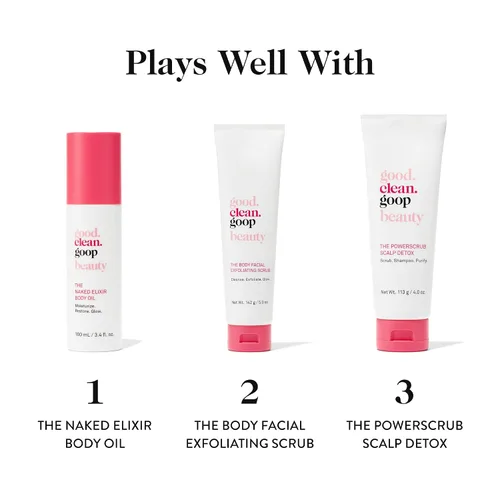 Vista 8 de good.clean.goop Beauty The Body - Crema reponedora más suave Hidratante hidratante para piel seca Ceramidas, mantequilla de Cupuacu y aceite