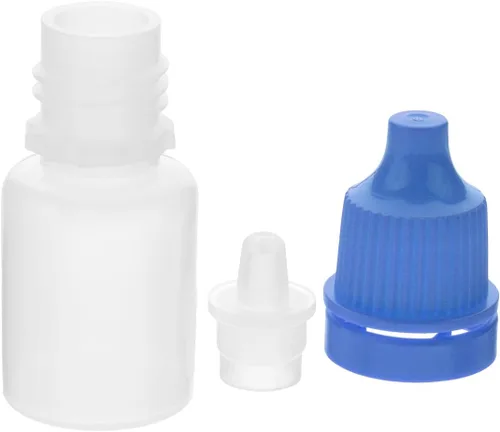Vista 7 de Othmro 50 botellas de plástico de polietileno de 0.2 onzas, botellas de plástico de polietileno de 0.2 onzas, botellas de gotero de ojos