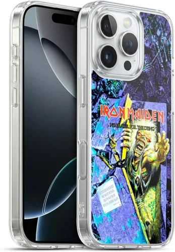 Vista 73 de Head Case Designs Funda de gel suave con licencia oficial de Iron Maiden Brave New World, compatible con Apple iPhone 7 Plus/iPhone 8 Plus Nuevo