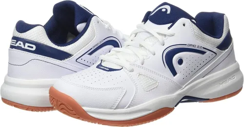 Vista 7 de HEAD Grid 2.0 - Zapatos bajos para cancha de racquetballsquash para hombre (sin marcas), Multi