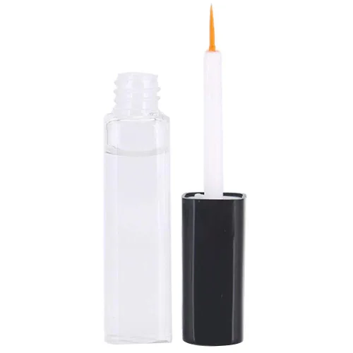 Vista 5 de Pestañas postizas negras Pegamento adhesivo transparente Pestañas postizas Gel de párpado doble Maquillaje de ojos duradero