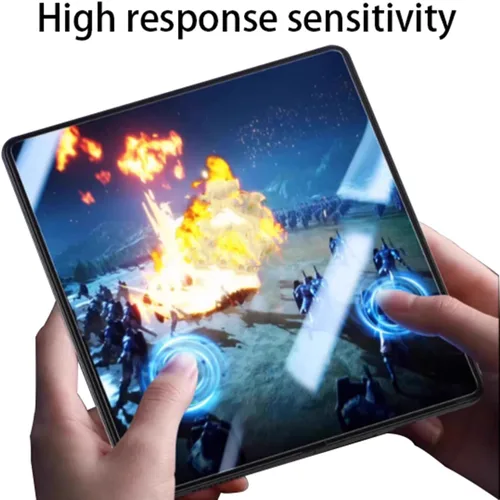 Vista 4 de [2 juegos de 8 unidades] Protector de pantalla mate para Z Fold 5, película de TPU suave, ultrafina, antirreflejos, para Samsung Galaxy Z Fold 5