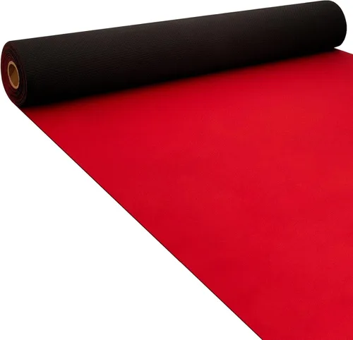 Vista 9 de Boao Alfombra de pasillo de neopreno reutilizable de 10 x 2,3 pies, alfombra de piso de plástico antideslizante con respaldo de goma para pasillo