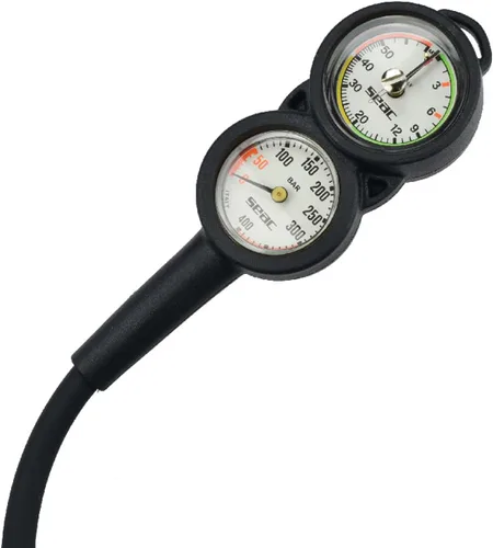 Vista 4 de SEAC Consola 2 Spg y medidor de profundidad, negro/rojo, talla única (0600011005000A)