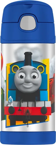 Vista 17 de THERMOS FUNTAINER 12 onzas de acero inoxidable para niños, batman