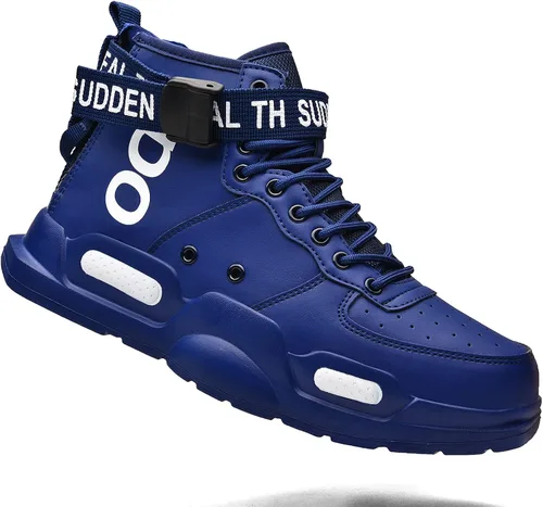 Vista 3 de Ahico Zapatos deportivos de moda para hombre, zapatos deportivos para caminar, deportivos, casuales, elegantes, para hombre