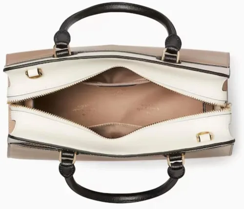 Vista 5 de Kate Spade New York Bolso Madison Medium Satchel Saffiano de cuero