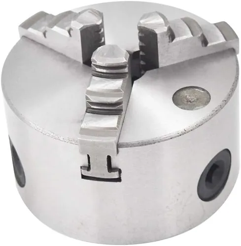 Vista 2 de Torno Chuck K11-100 4 '' 3 mandíbula autocentrante mandíbula interna 3.937 in Fresadora