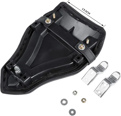 Vista 3 de Asiento de pasajero trasero cojín Pillion PU cuero apto para DUCATI 1098 1198 848